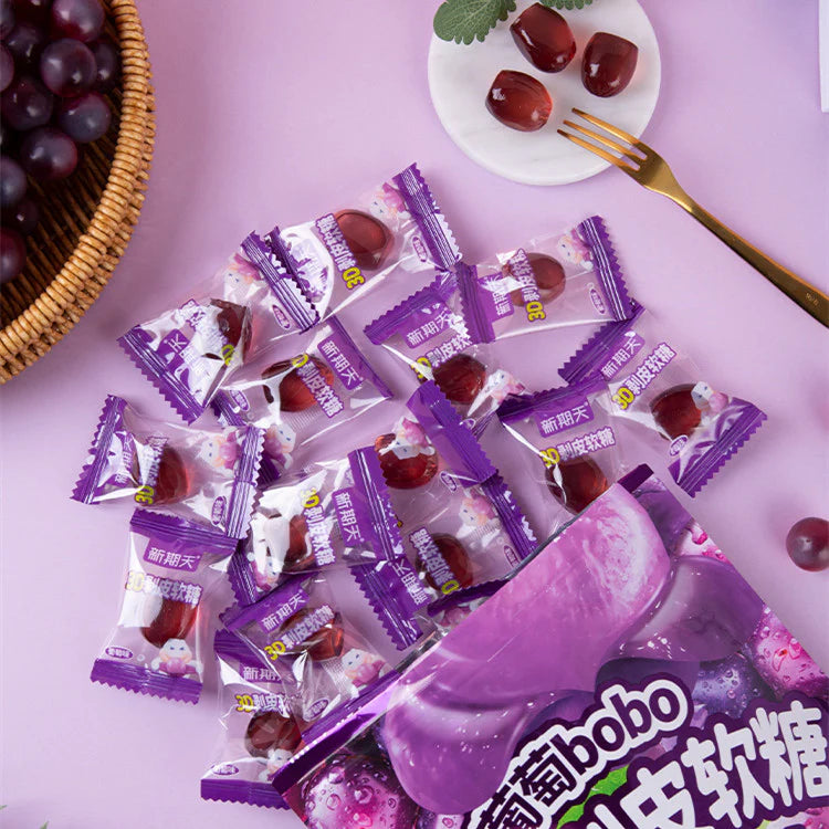 Peelable Soft Candy Grape 75g