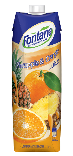 Fontana Pineapple & Orange 1L