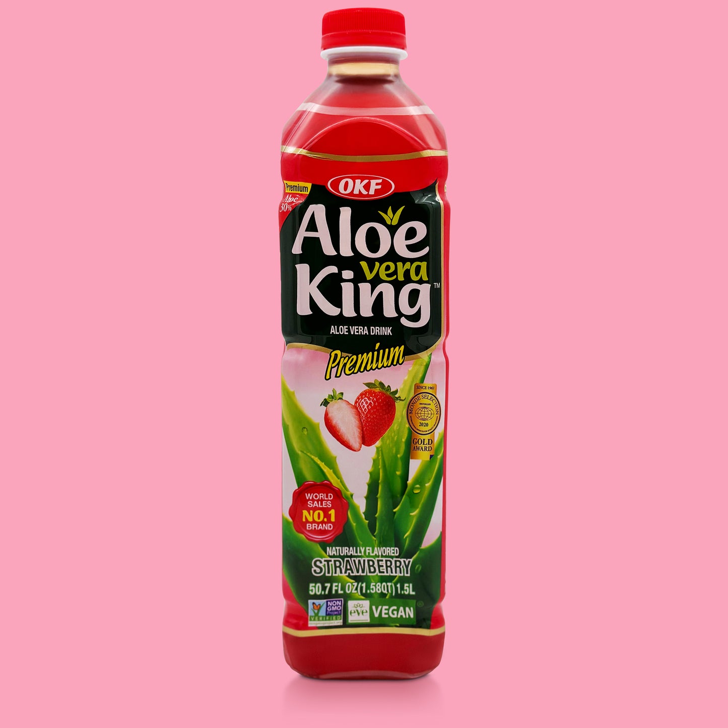 OKF Aloe Vera King Strawberry Flavour 1,5L