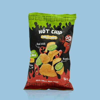 Hot Chip Chilli & Lime Vegan 80g - Datovare