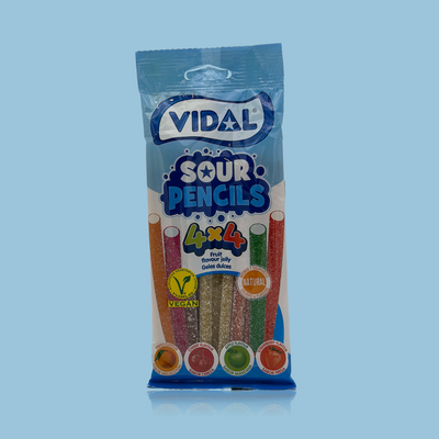 Vidal Sour Pencils Vegan 90g