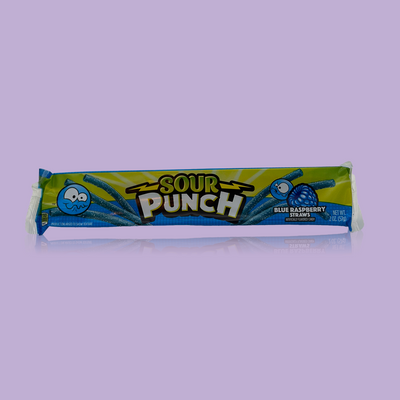 Sour Punch Straws - Blue Raspberry