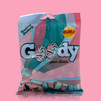 Bubs Goody Sour Ovals 90g