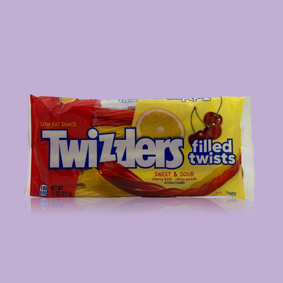 Twizzlers Filled Twists Sweet & Sour 312 g