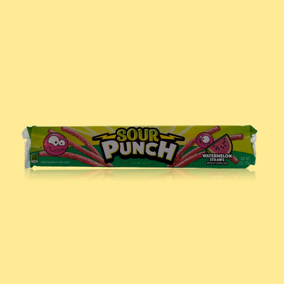 Sour Punch Watermelon Sour Straws