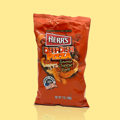 Herr's Deep Dish Pizza Cheese Curls 113 g