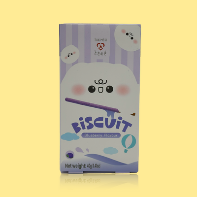 Tokimeki Biscuit Stick Blueberry Flavour 40g