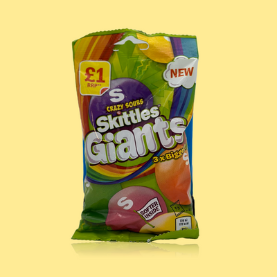 Skittles Crazy Sours Giants 125g