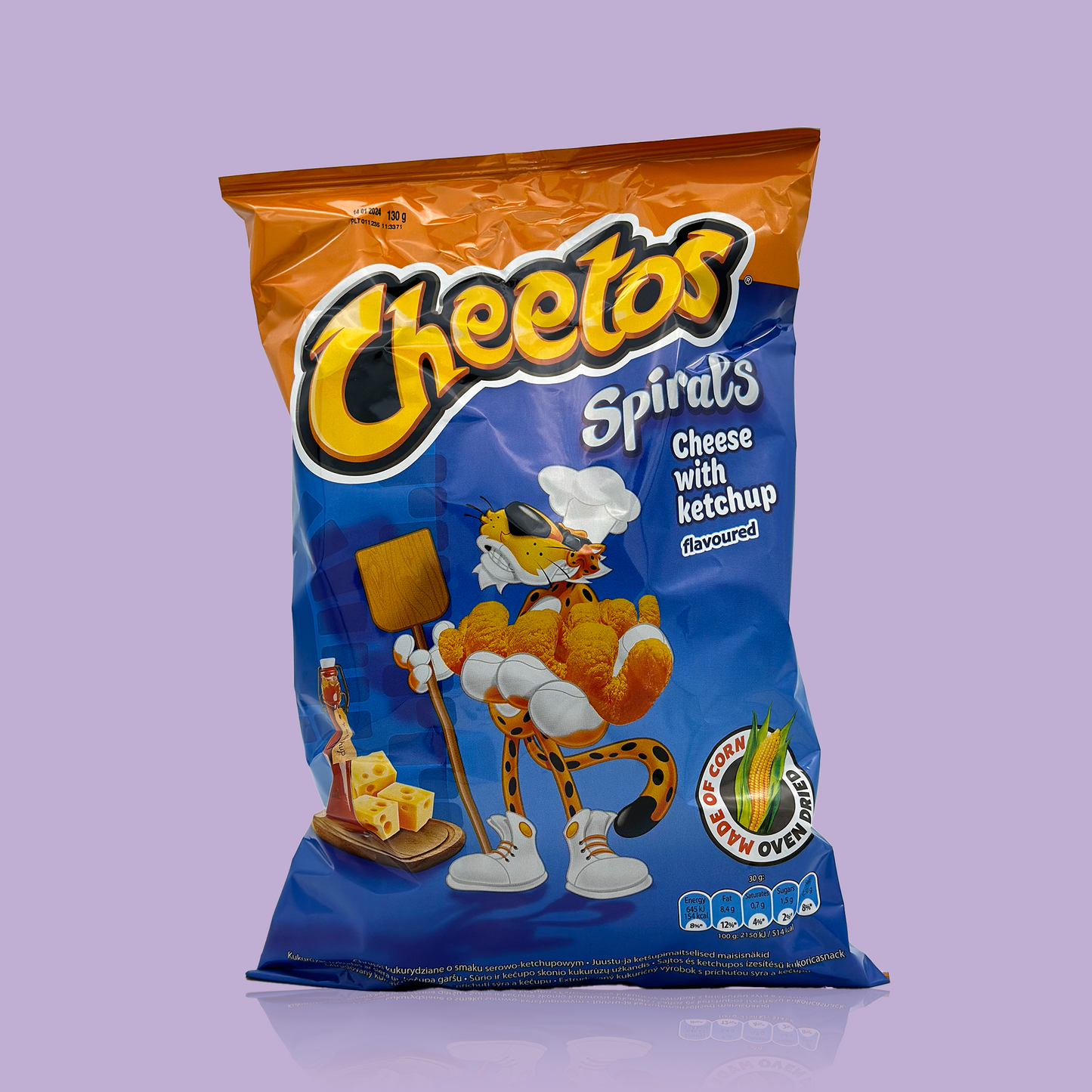 Cheetos Spirals Cheese & Ketchup