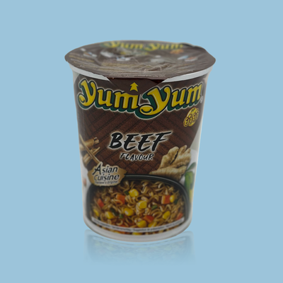 Yum Yum Instant Beef Cup Noodles 70 g