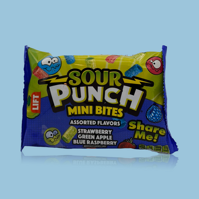 Sour Punch Mini Bites Assorted Flavor Candies
