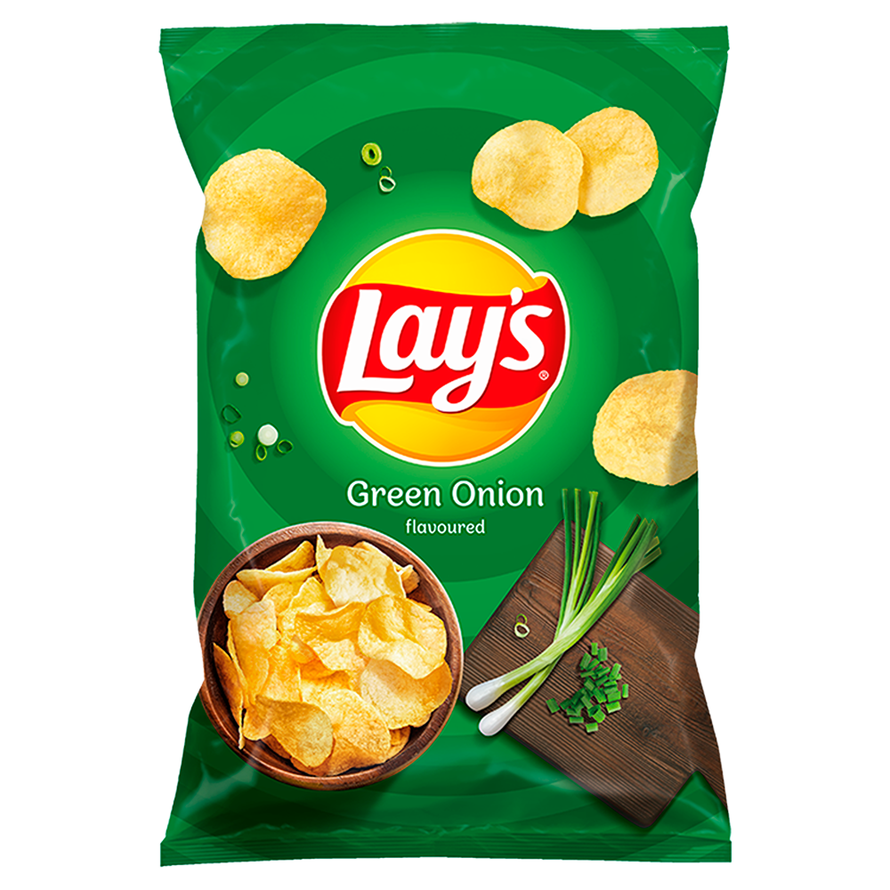 Lays green onion
