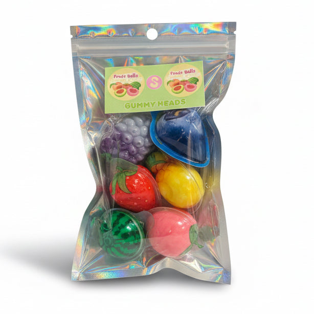 Gummy Heads Fruits Halal 8stk