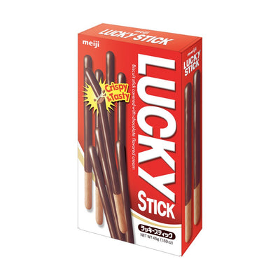 Meiji Lucky Stick Chocolate 45g Indoensia