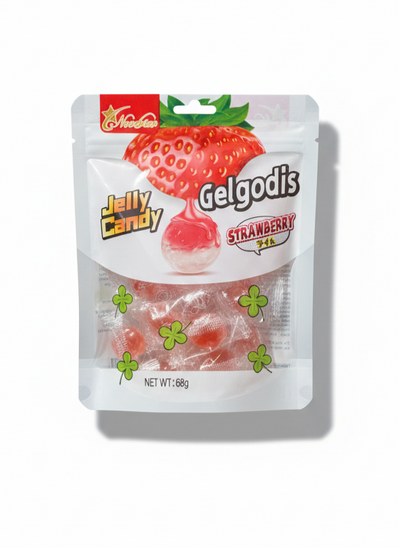 Noorstar Gelgodis Strawberry Jelly Candy 68g