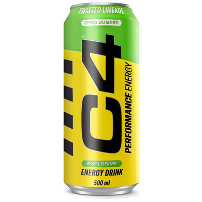 C4 Energy Twisted Limeade 500ml