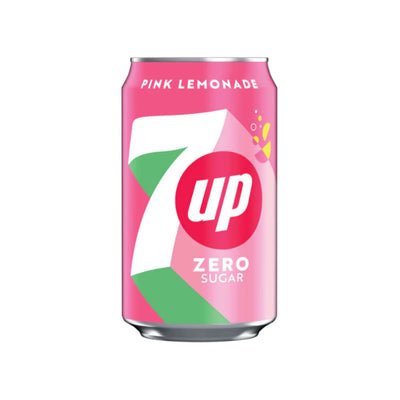 7up Zero Pink Lemonade 330ml
