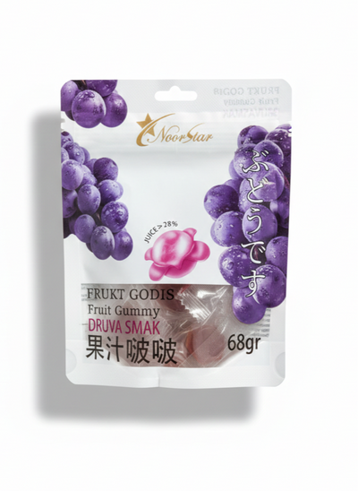 Noorstar Gelgodis Grape Jelly Candy 68g