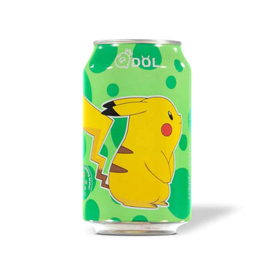 Qdol Pokemon Sparkling Water - Lime Flavour - 330ml