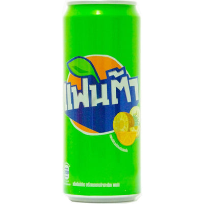 Fanta fizzy green juice thailand 325ml