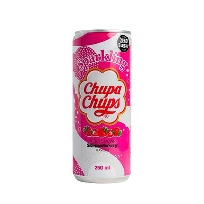 Chupa Chups Zero Sugar Strawberry 250ml - Datovare