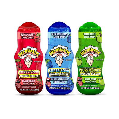 3pk warheads Super Sour Tongue Roller 25ml