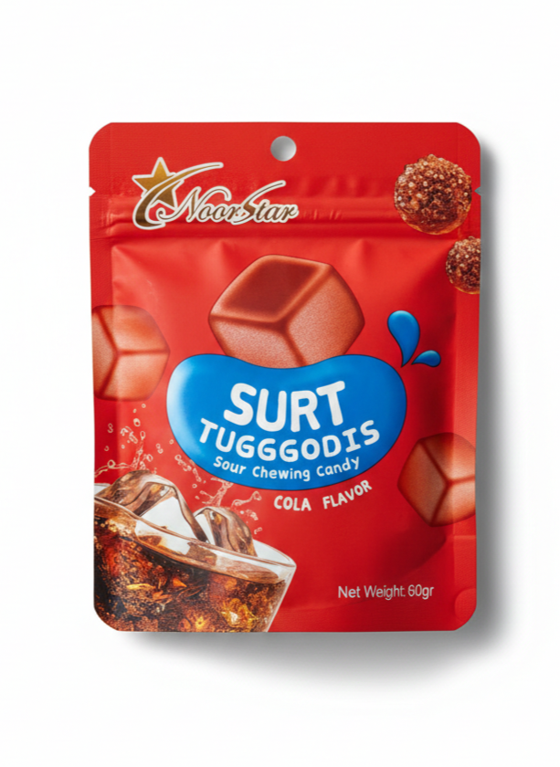 Noorstar Sour Chewing Candy Cola 68g