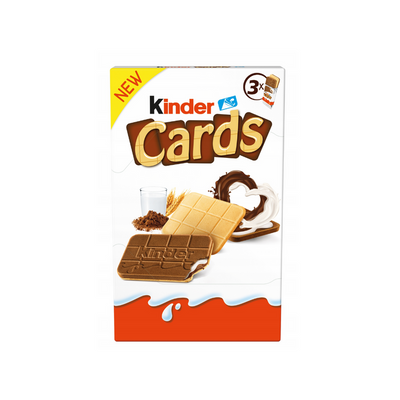 Ferrero Kinder Cards Cookies With Chocolate 76g
