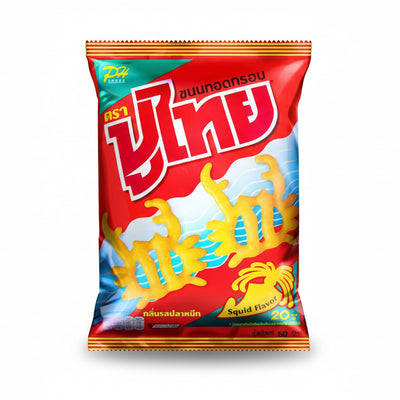 Puthai Crispy Snack Squid Flavor 55g