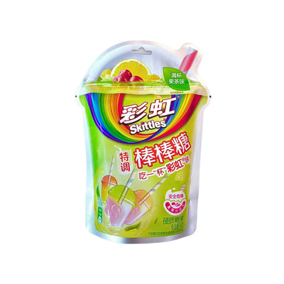 Skittles lollipop fruit tea (China) 54g