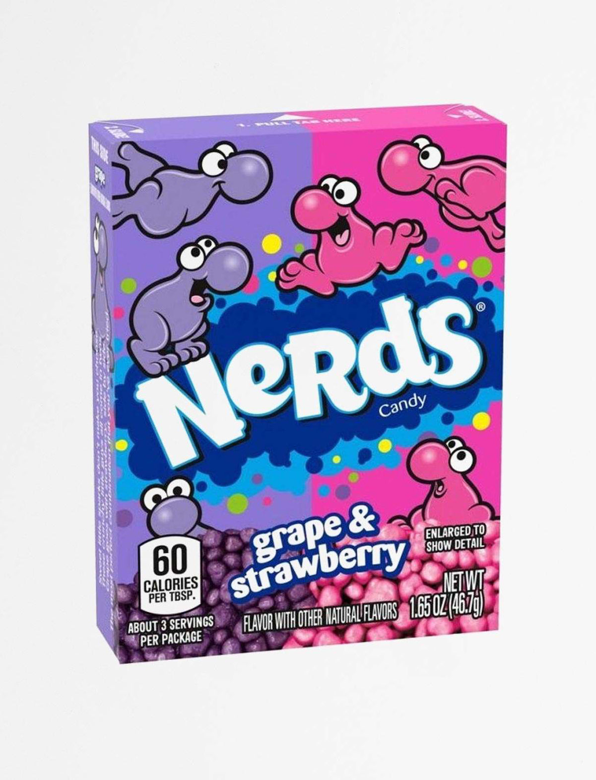 Nerds Strawberry & Grape 46g