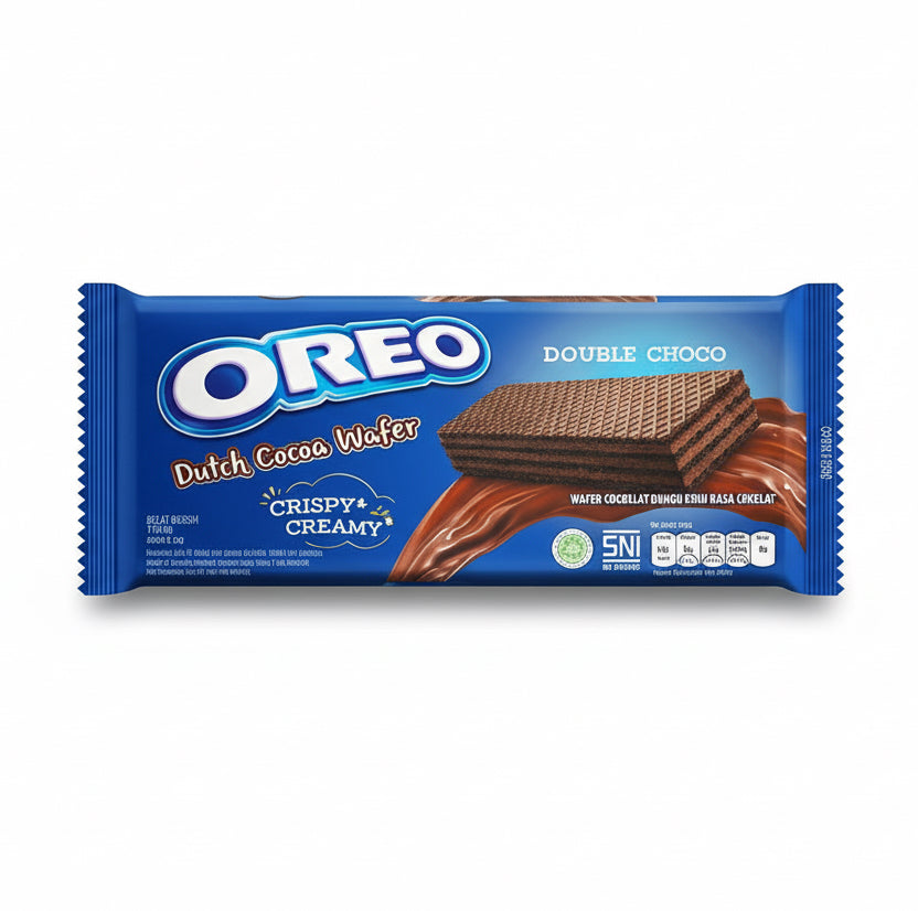 Oreo Dutch Cocoa Wafer Double Choco 117g