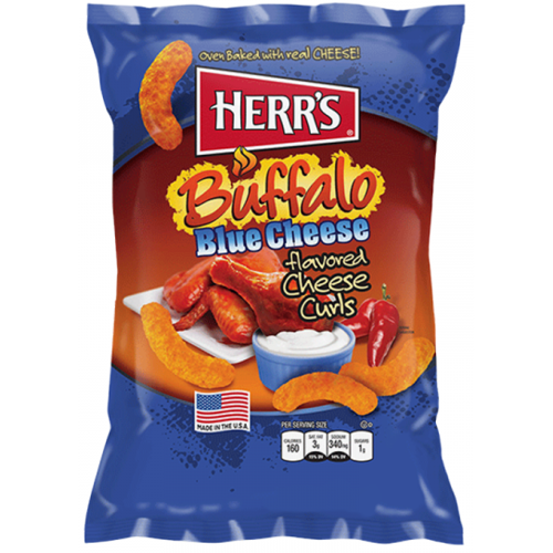 Herr's buffalo blue cheese 198,5g USA