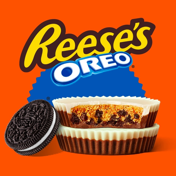 Reese's White Creme Peanut Butter Cups with Oreo Cookie 79g