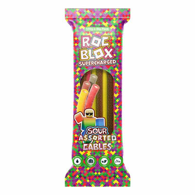 Roc Blox Supercharged Sour Assorted Cables 170g