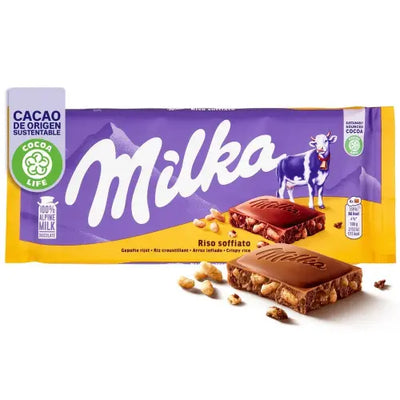 Milka Crispy Rice 90g