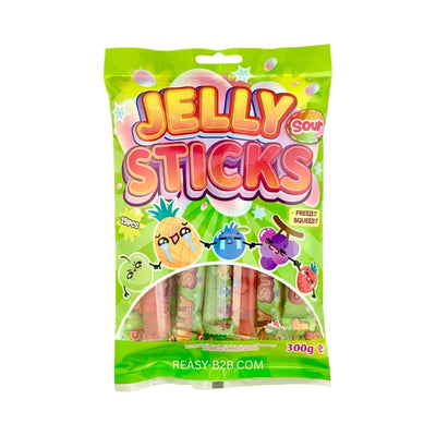 Jelly Sticks Sour 300g