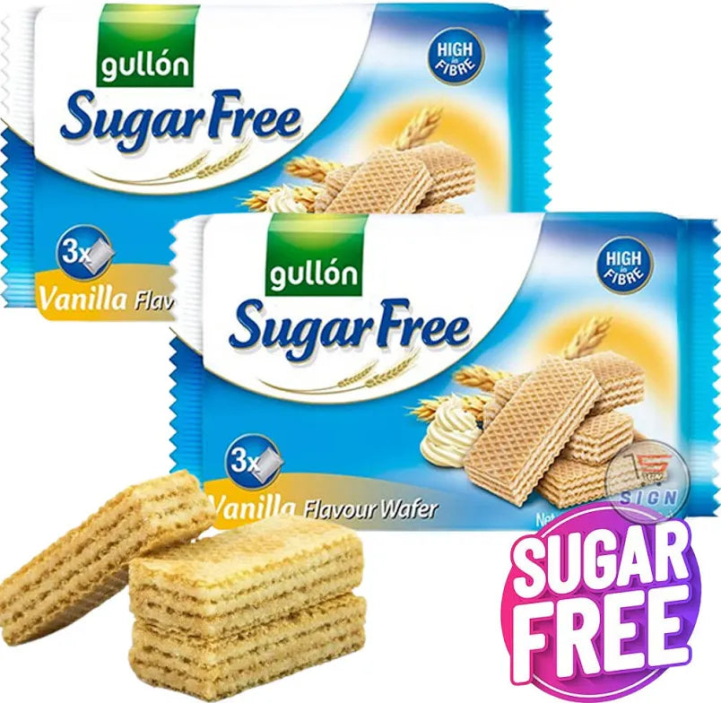 Sukkerfri Vanilla Wafels 180g