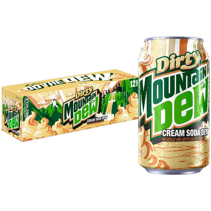 Mountain Dew Dirty Cream 355ml