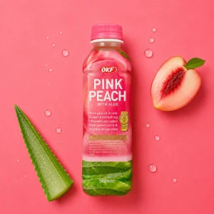 OKF Pink Peach Flavour 500ml