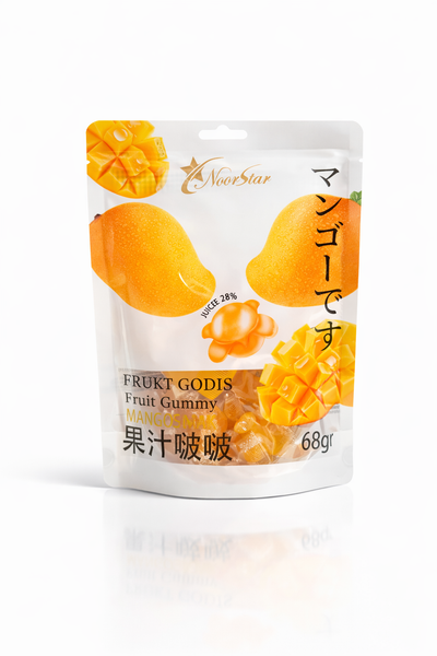 Noorstar Fruit Gummy Mango 68g