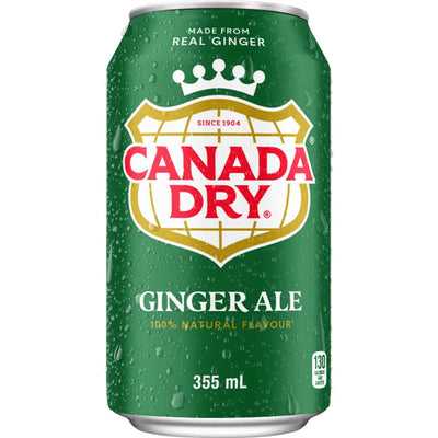Canada Dry Caffeine Free Ginger Ale 355ml