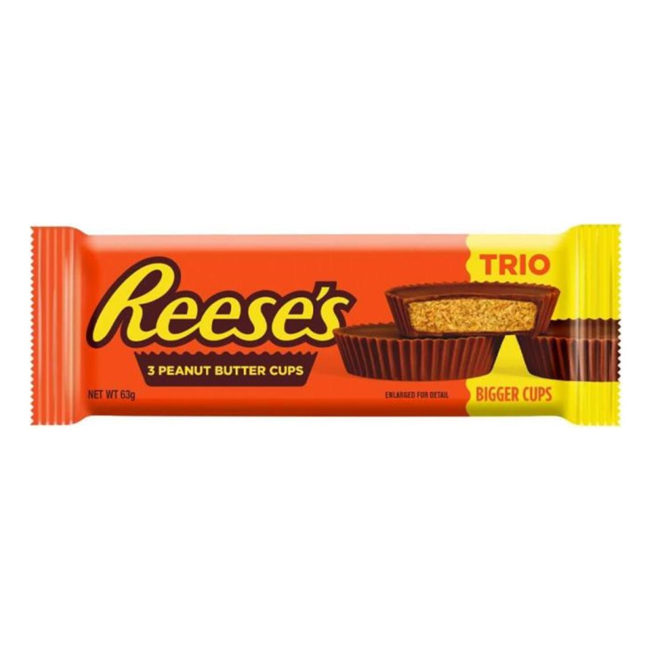 Reese's Trio Peanut Butter Cups 63 g