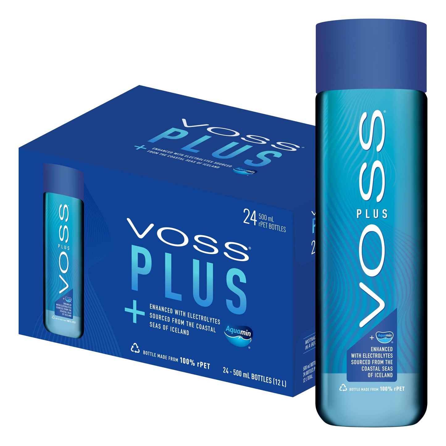 Voss Plus Still 500 ml rPET