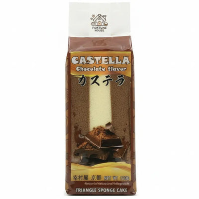 Castella Triangle Sponge Cake Chocolate 120g