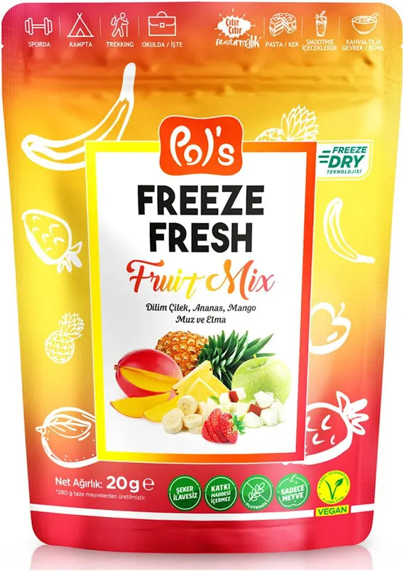 Pol’s Freeze Dried Fruit Mix 85g