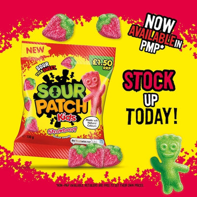 Sour Patch Strawberry 102g