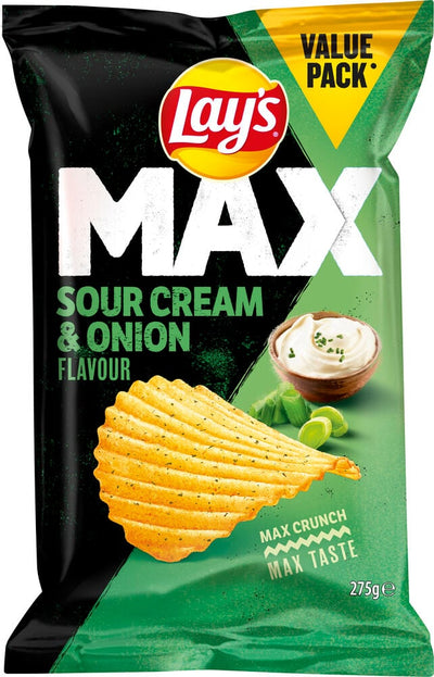 Lay's Max Sour Cream & Onion 185g