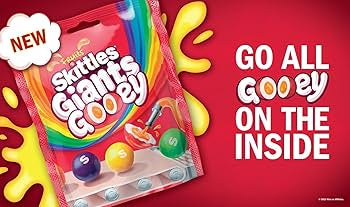 Skittles Giants Gooey 125g
