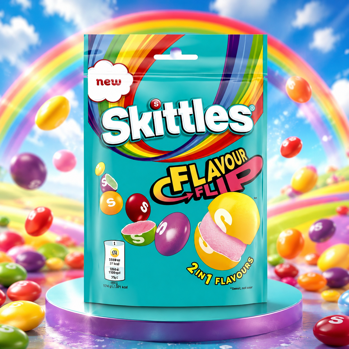 Skittles Flavor Flip UK 136g